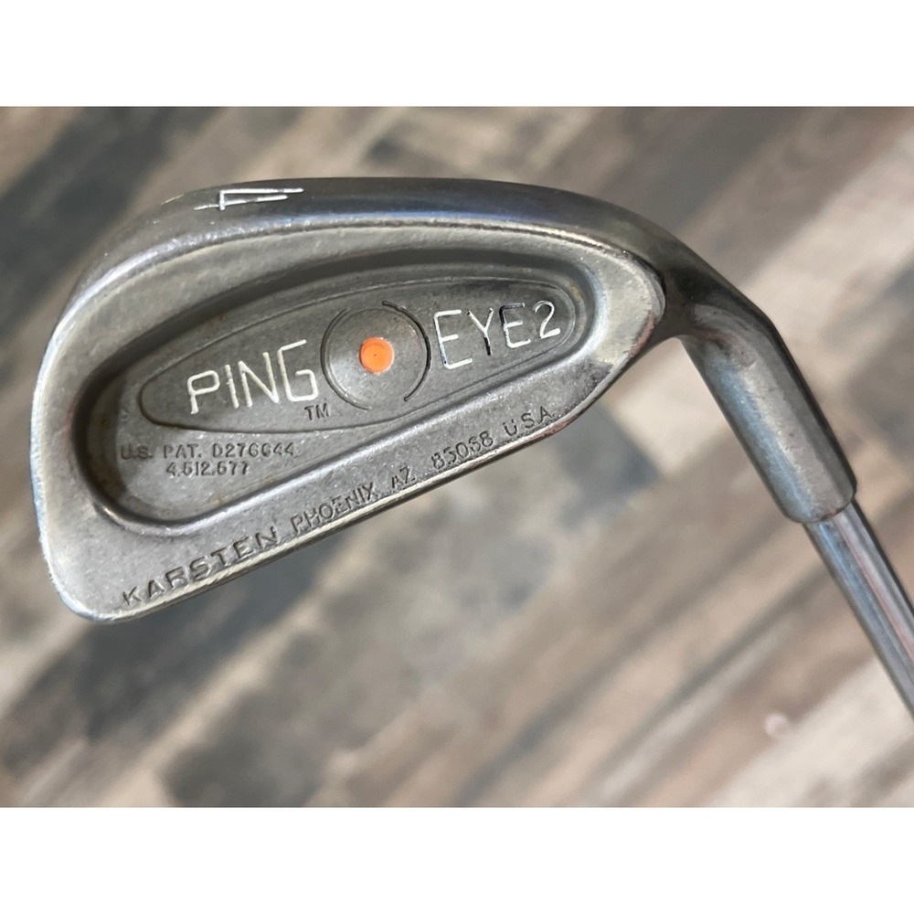 Ping Eye 2 Orange Dot Single 4 Iron ZZ Lite Steel Shaft New Grip RH